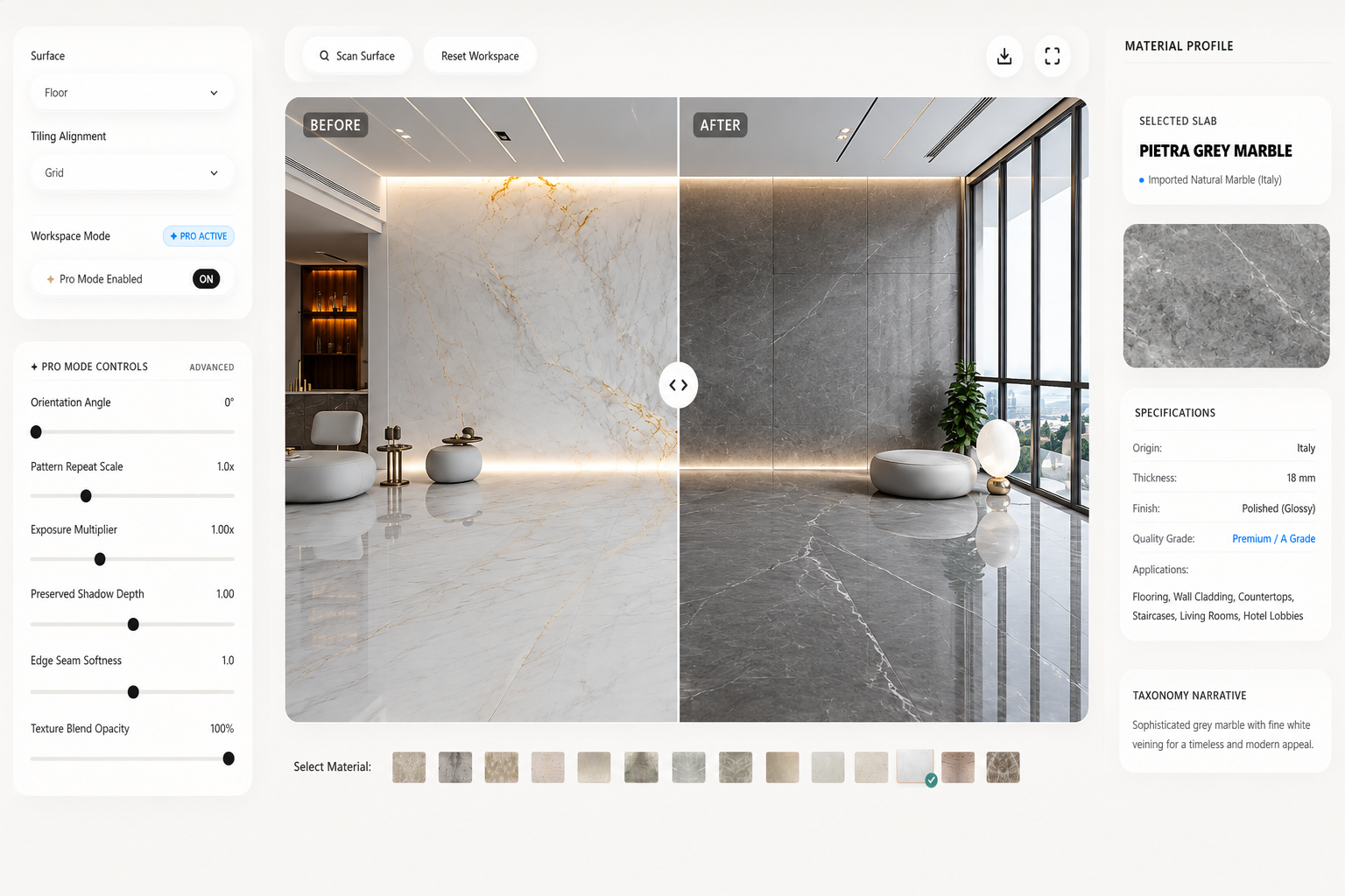Uma Traderss AI Visualizer Demo Interface